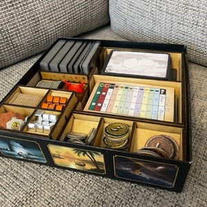 7 Wonders Duel - Brädspelsinlägg - Laserskurna ritningar (digitala filer)