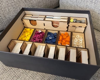 Viticultura - Inserto para juego de mesa - Planos cortados con láser (archivos digitales)