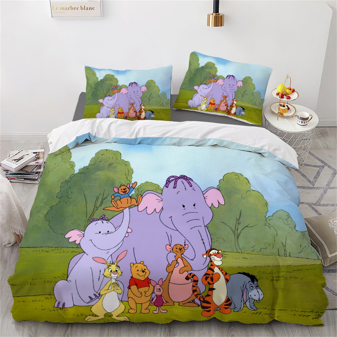 Disney Lumpy Printing Three Piece Bedding Set Comfortable and