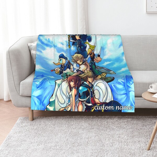 Kingdom Hearts Bedding Etsy