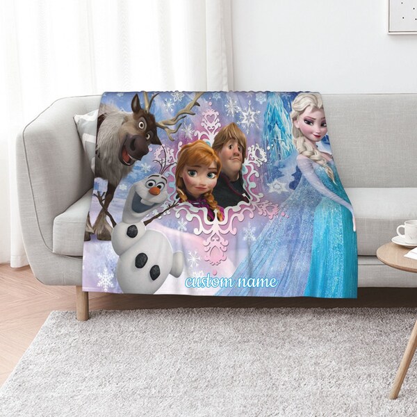 Frozen Blanket Etsy