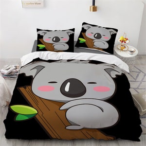 Anime Cartoon Series Printed Quilt Cover Two-piece Three-piece Children's  Bedroom Decorative Quilt Cover