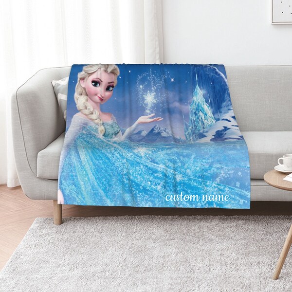 Frozen Blanket Etsy