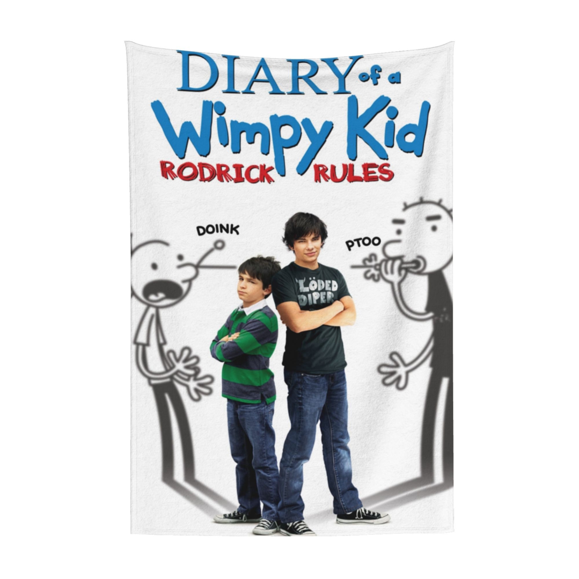 Custom Name Diary of A Wimpy Kid Blanket Soft Gift Blanket Etsy
