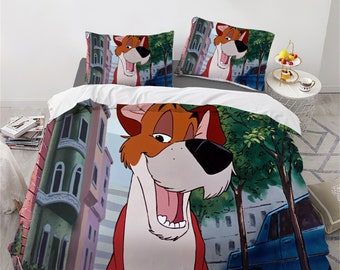 Disney Dodger Printing Three Piece Bedding Set Comfortable and Fashionable Children's Adult Set Quilt Cover Pillow Cover Bedding Set Gift