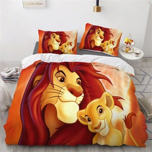 Set lenzuola culla o carrozzina personalizzato con nome simba Baby