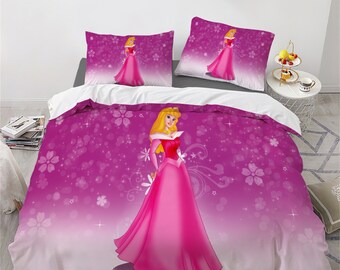 Aurora Printing Three Piece Bedding Set Comfortable and Fashionable Children's Adult Set Quilt Cover Pillow Cover Bedding Set Gift