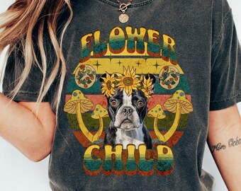 Boston Terrier Shirt, Gifts Dog Mom,Boston Terrier T Shirt, Funny Boston Terrier Mom Tee, Cute Boston Terrier Tshirt Women, Dog Mom T-Shirt