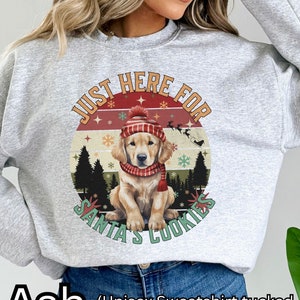 Golden Retriever Sweatshirt Christmas, Golden Mom Gift, Golden Mom Shirt,Dog Mom Gift Christmas,Funny Goldie Tshirt,Golden Retriever Sweater