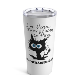 School Counselor Travel Mug, School Counselor Gift, Funny Counselor Coffee Mug, Gift for Counselor, Therapist Gift, Christmas, Birthday