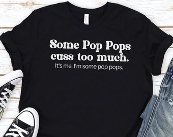 Pop Pop Gifts, Fathers Day Gift for Grandpa from Grandkids, Pop Pop Shirt, Funny Grandpa Gift, Grandpa Tshirt, Grandpa Birthday, Christmas