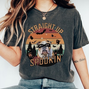 Bulldog Halloween Shirt for English Bulldog Mom, Bulldog Gifts for Bulldog Dad Tshirt, Funny Bulldog T Shirt, Dog Mom Gifts, Dog Lover Tee