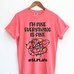 Speech Therapist Gift Christmas Shirt for Speech Language Pathologist T-Shirt Funny SLP Shirt, Cute SLP Tee, Speech Path Tshirt, SLP Grad