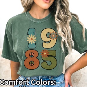 40th Birthday Shirt, Vintage 1985 Shirt, 40th Birthday Gift For Women, 40th Birthday Gift For Men, 40th Gifts for Her, Unique 40th T-Shirt