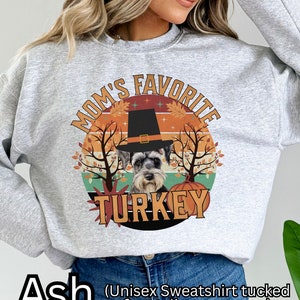 Schnauzer Shirt, Fall Sweatshirt, Thanksgiving Mini Schnauzer Mom, Miniature Schnauzer Shirt, Schnauzer Mama Tee, Cute Fall Tshirt Dog Mom
