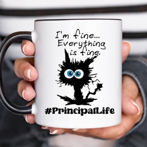 Principal Gift, Principal Coffee Mug, Gifts for Principal, Funny Principal Mug, Principal Birthday, Principal Christmas, Back to School