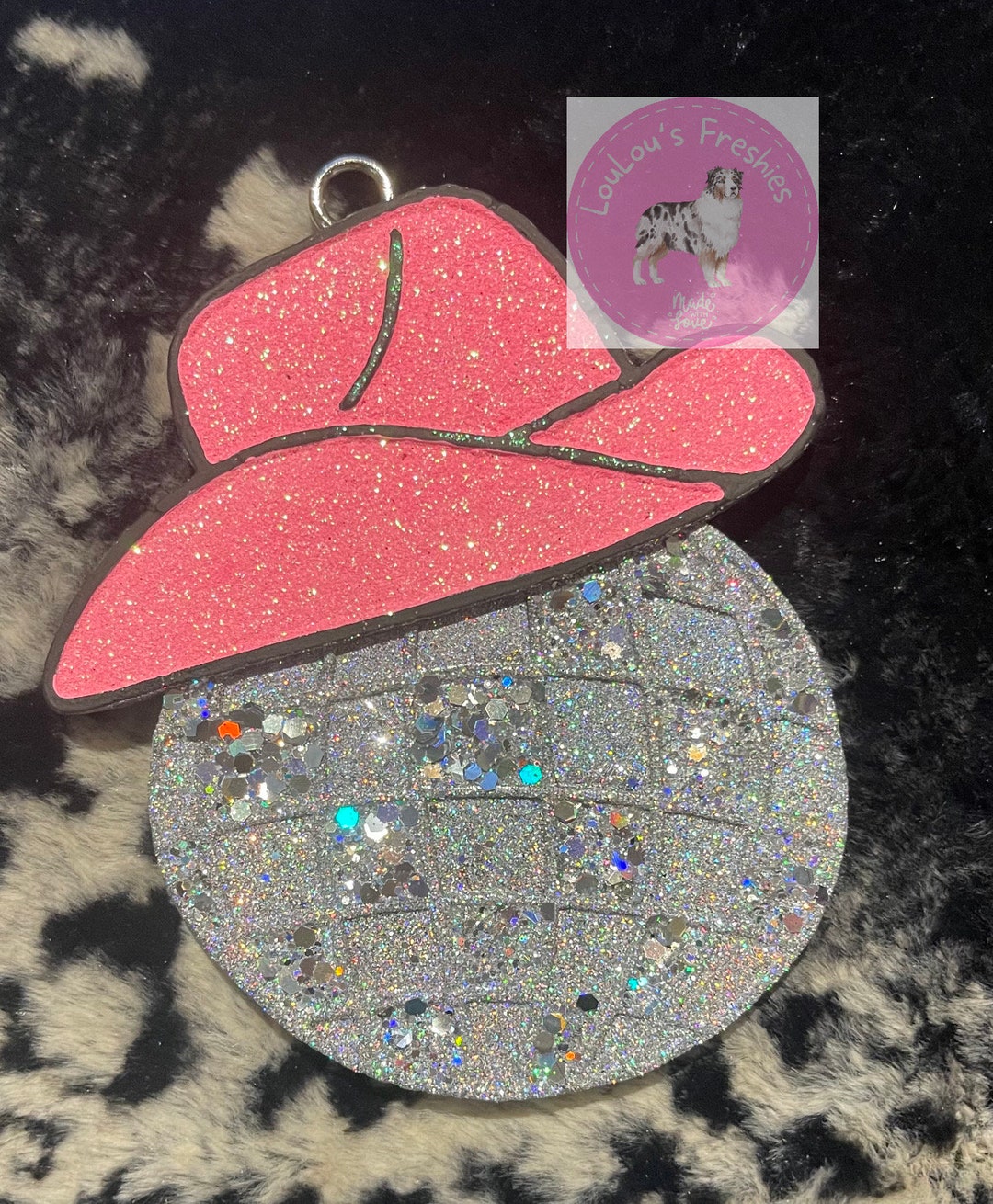 Cowboy Hat Disco Ball Freshie Etsy