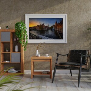 Brugge landscape wall art high quality printable photography