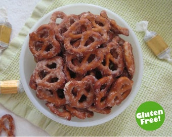 Salted Caramel Seasoning Pretzels Crackers Snacks