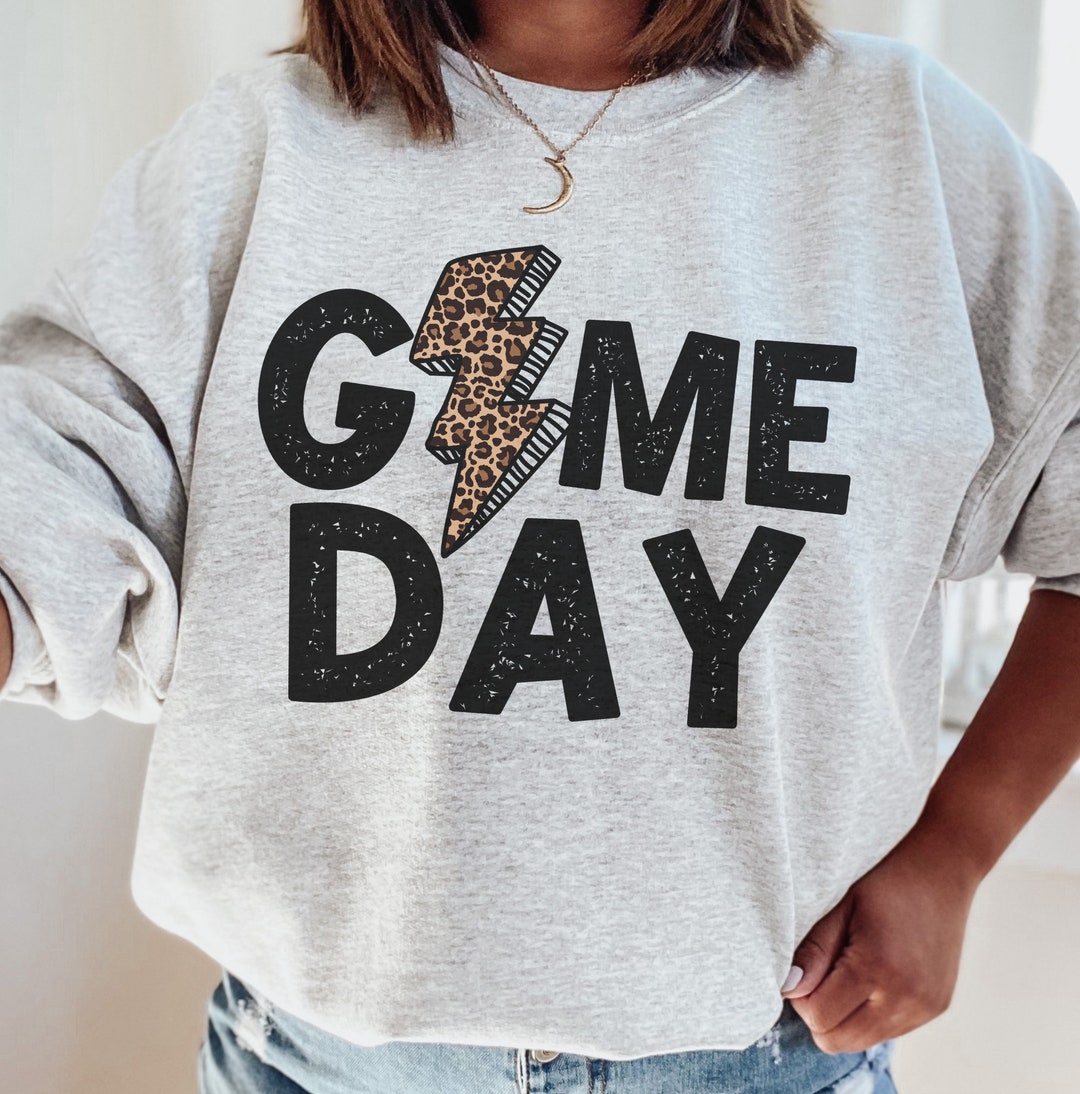 Game Day Sweatshirt, Funny Football Sweatshirt, Cute Super Bowl Outfit ...