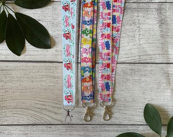 Cute Fun Lanyards, Colorful Characters,  Badge Holder, Lightweight, Comfortable