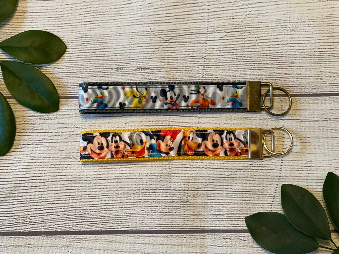 Character Friends, Fab 5, Famous Mouse, Duck, Key Wristlet, Key Fob ...