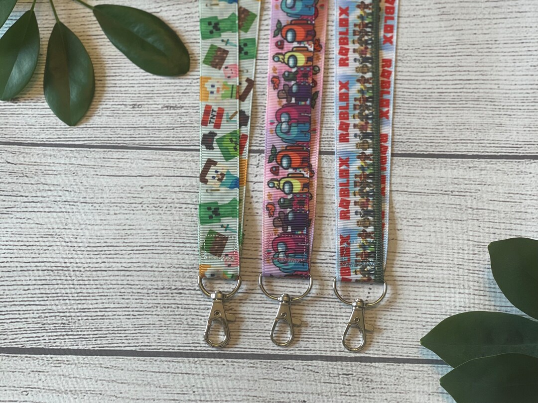 Video Game Lanyard Gift for Gamers Badge Holder Etsy