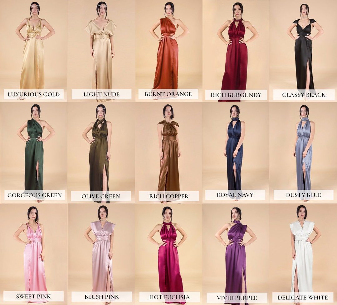 Swatch, Bridesmaid Dress Fabric Swatches Sample Book Silk Swatch Satin