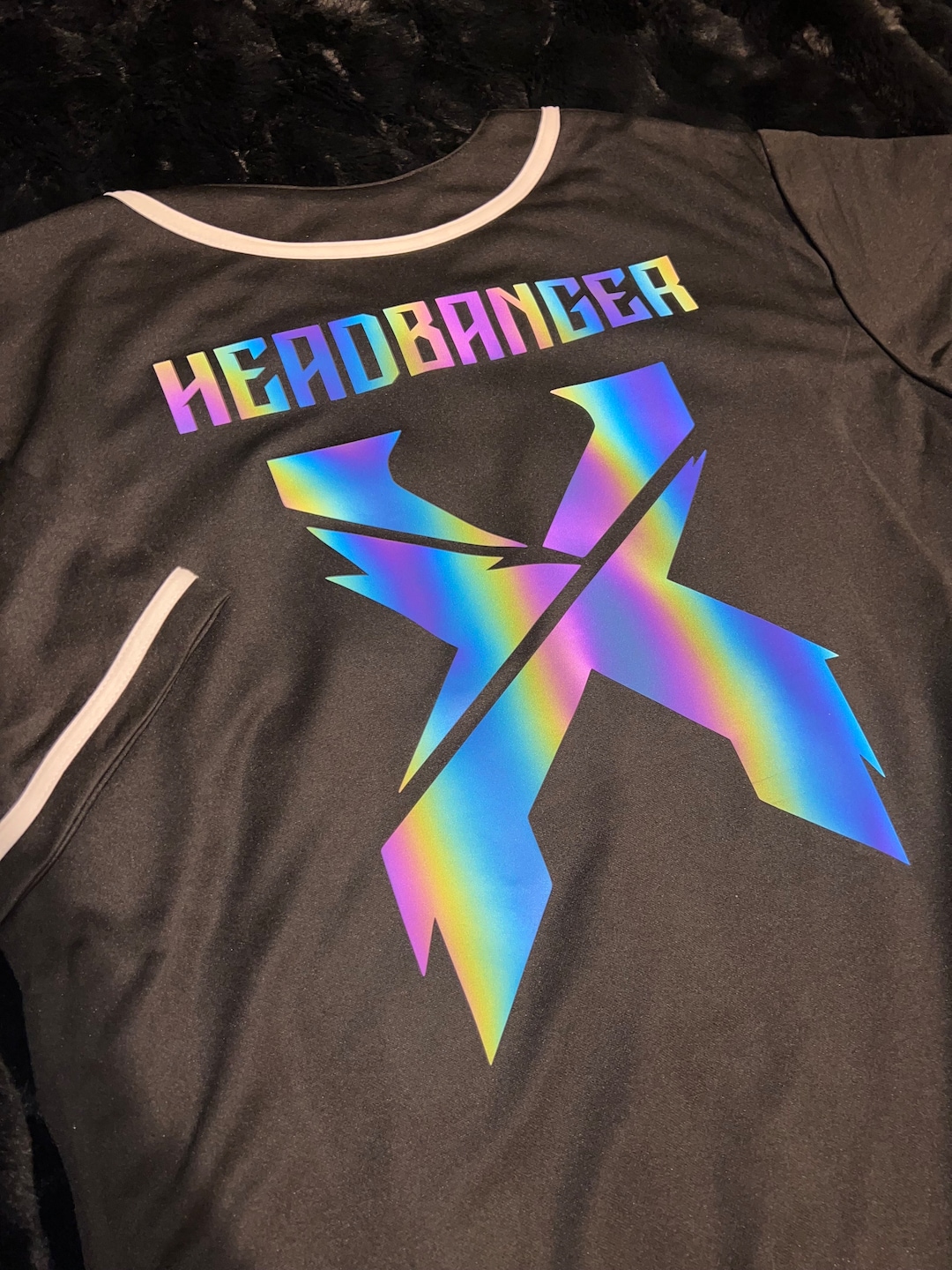 Reflective Shirts Rave Reflective Rave EDM Jersey - Etsy