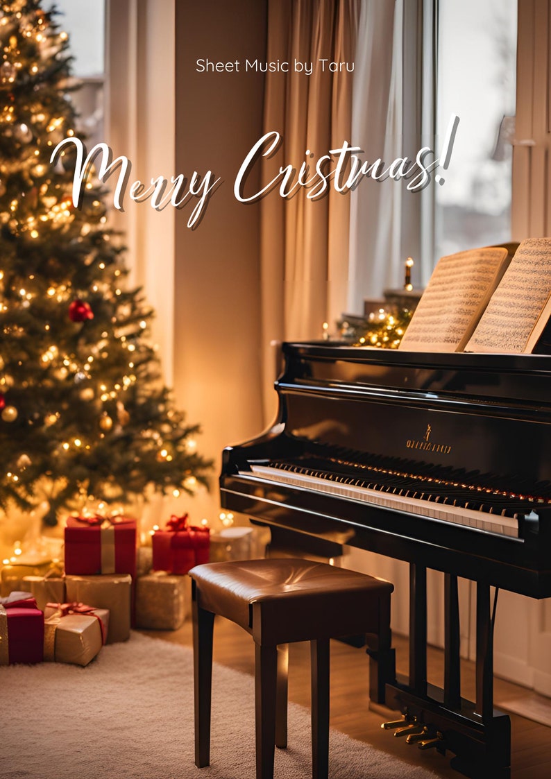 Vintage Rustic Cottagecore Christmas Carol Printables | Jingle Bells ...