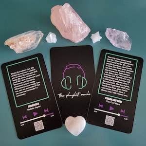 The Playlist Oracle - Song Lyric Message Cards For Tarot And Oracle