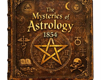 The Mysteries Astrology and Wonders Magic (1854) Rare Occult Magic Witchcraft Book Vintage Esoteric Guide
