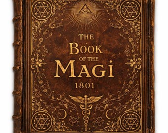 El Libro de los Magos (1801) / Sistema Completo de Filosofía Oculta / Magia Histórica Rara / 310 Páginas