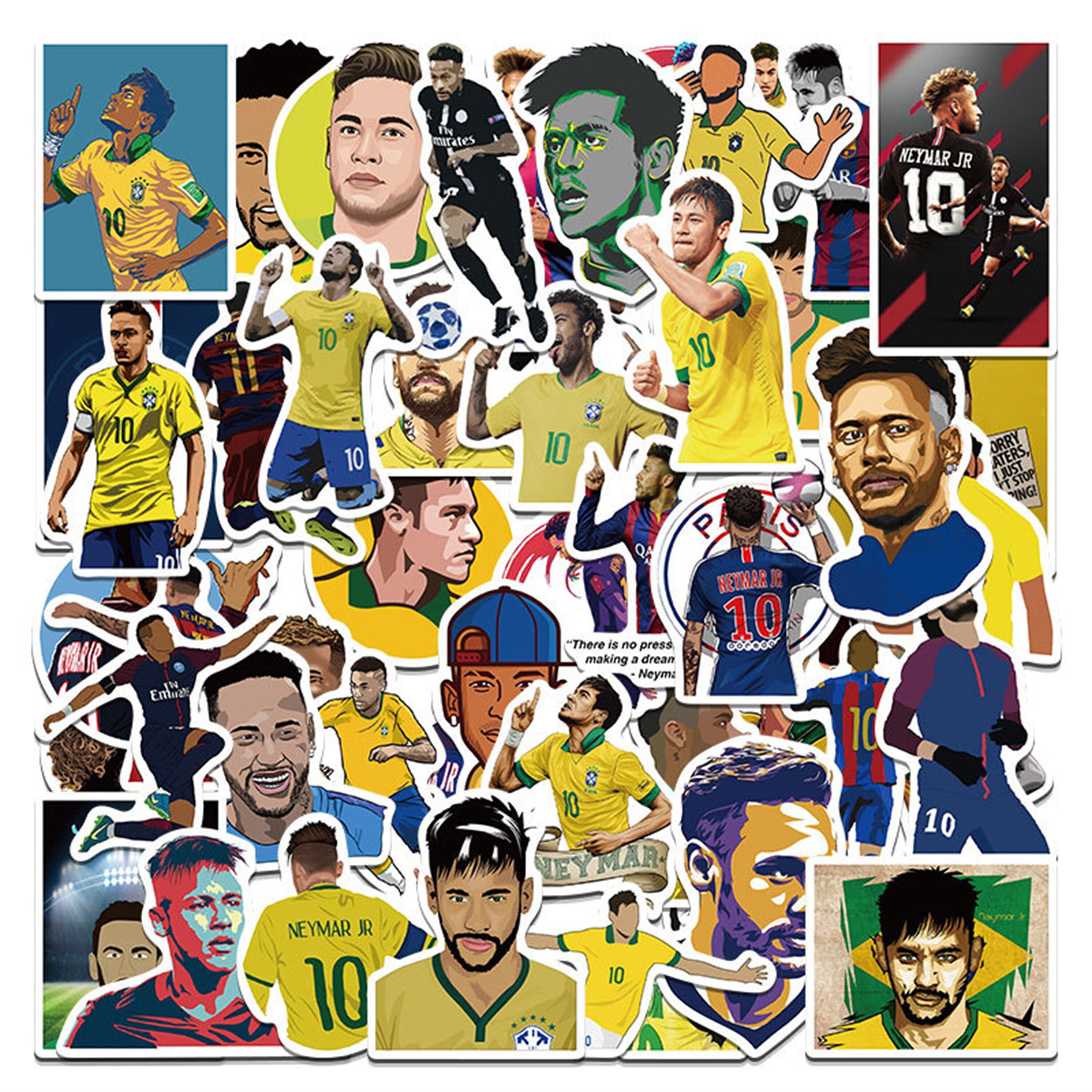 Sticker Neymar - Etsy UK Sticker Neymar - Etsy UK