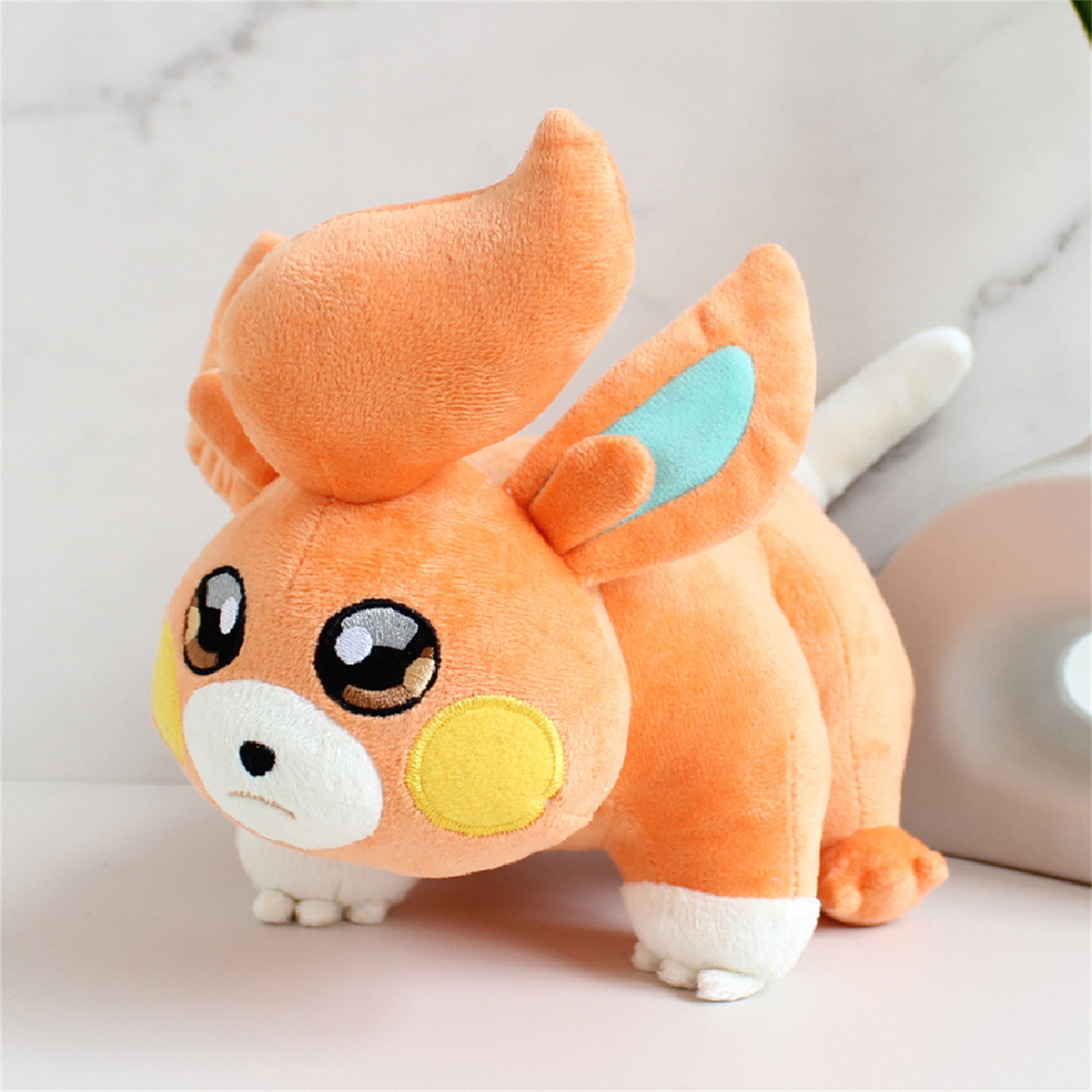 Cartoon Anime Pokemon Pawmi Plush Doll Stuffed Lying Plush Etsy Australia