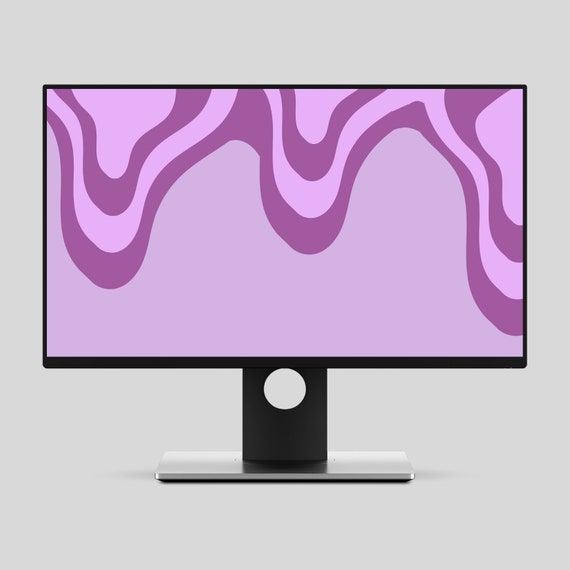 Purple Drip Desktop Wallpaper - Etsy