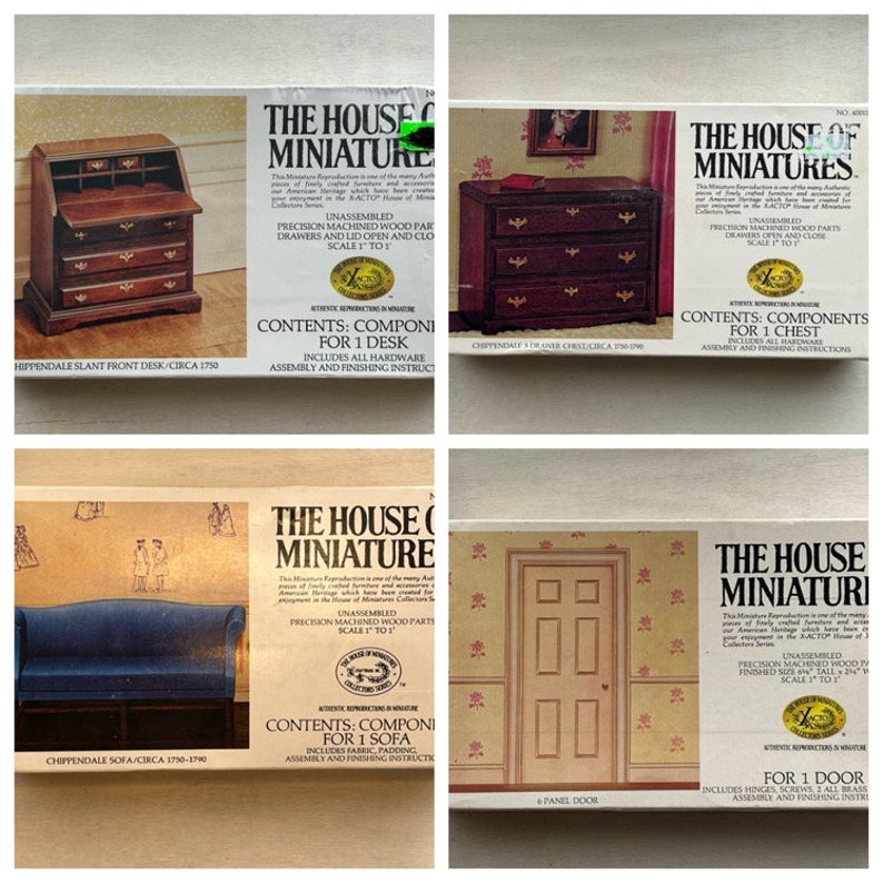 The House of Miniatures Kits and Others Misc. Etsy