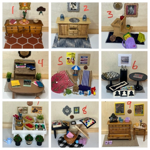 Dollhouse Furniture Etsy