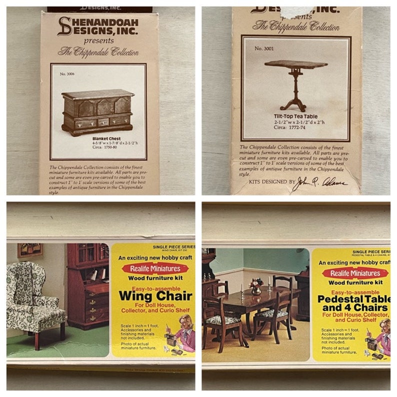 The House of Miniatures Kits and Others Misc. Etsy