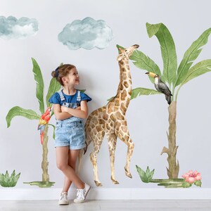 Lifelike Cheetah Wall Decal - 3D Safari Animal Wall Sticker For Kids Room, Nursery, Classroom Decor - View #6