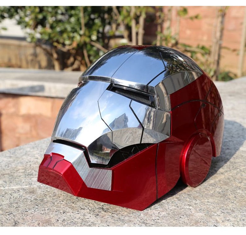 Iron Man Mk5 Helmet Mask Wearable Iron Man Helmet Iron Man Etsy