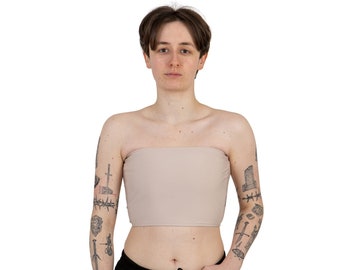 BINDER SPORT beige, short, strapless