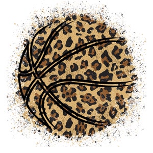 Cheetah/Leopard Basketball PNG