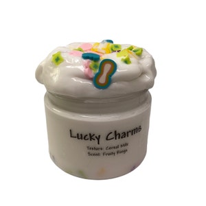 Lucky Charms Cereal Slime