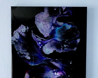 Deep-sea Abstract Painting - Acrylic Dutch Pour