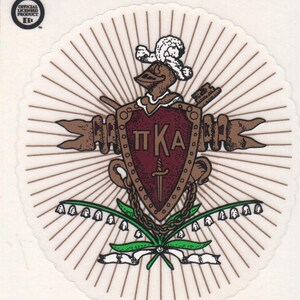 Pi Kappa Alpha - Crest Sticker