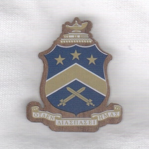 Pi Kappa Phi -- 1.5&quot; Mini Wood Crest
