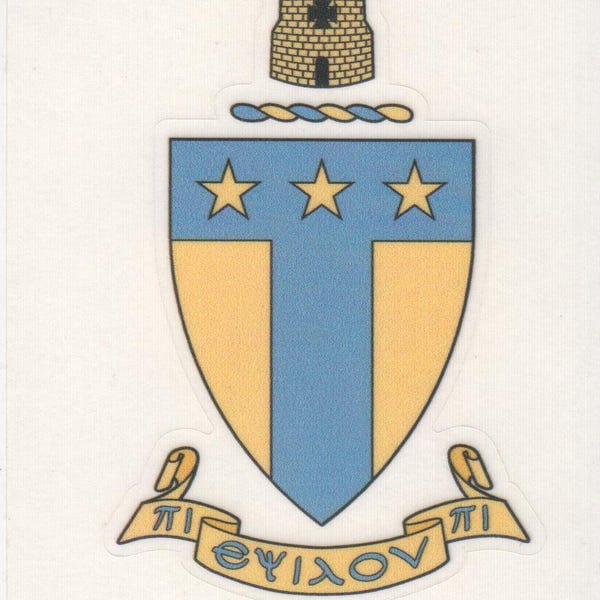 Alpha Tau Omega - Crest Sticker