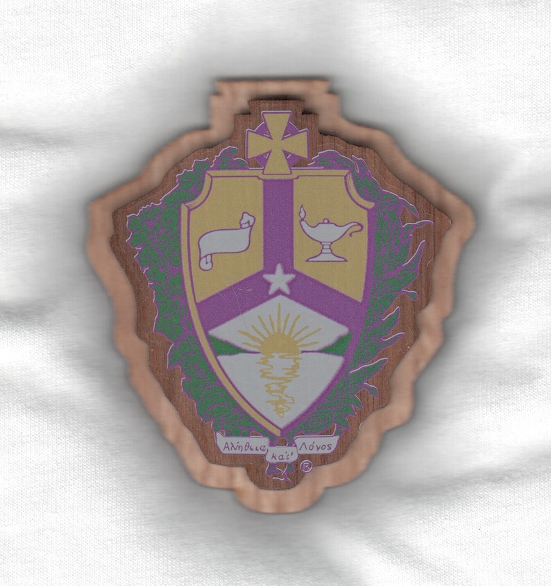 Alpha Kappa Lambda -- 3.5" Double Layer Wooden Crest - Etsy