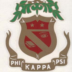 Phi Kappa Psi - Crest Sticker